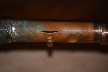 Dripping pipe